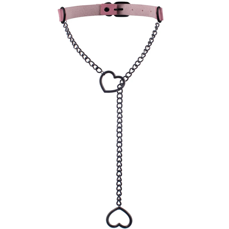 
                  
                    Obroża choker z sercem
                  
                