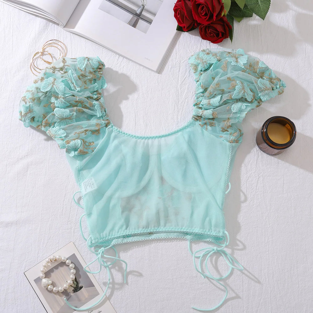 
                  
                    Komplet bielizny z topem Butterfly
                  
                