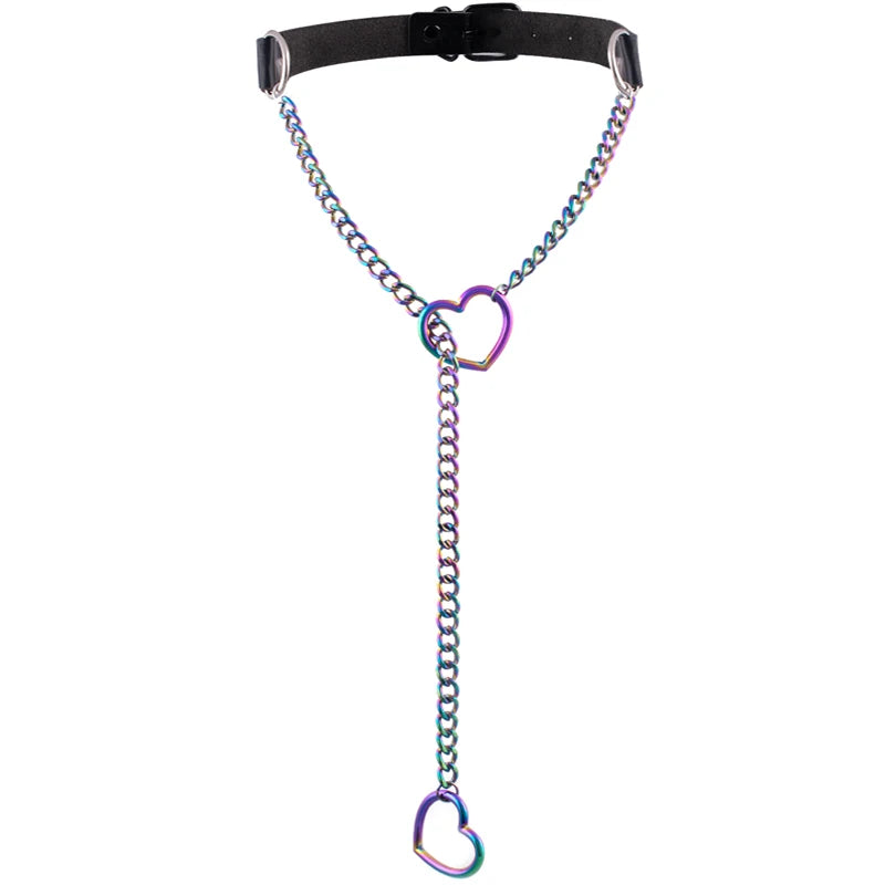 
                  
                    Obroża choker z sercem
                  
                