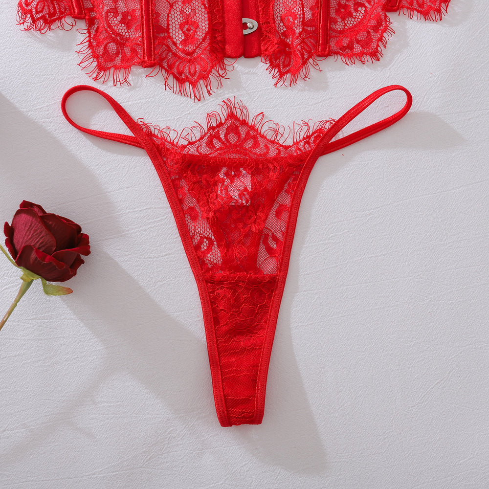 
                  
                    Zmysłowy koronkowy gorset Luvia
                  
                