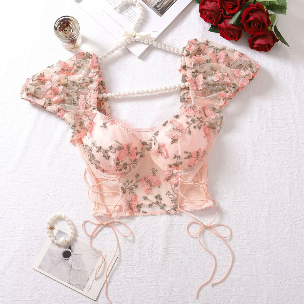 
                  
                    Komplet bielizny z topem Butterfly
                  
                